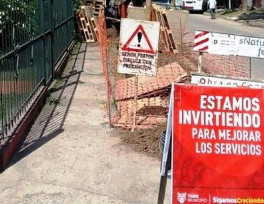 Se extiende la red de gas en Benav�dez
