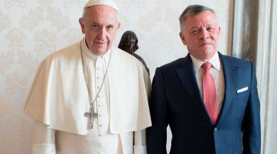 El Papa Francisco conversa con el Rey de Jordania sobre la situaci�n de Jerusal�n