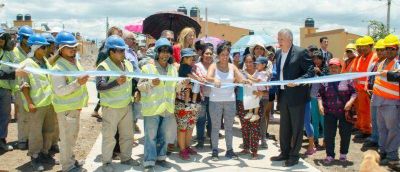 Inauguraron importantes obras en el barrio �Luca Arias�