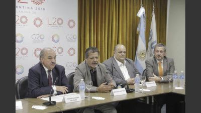 Presentaron la agenda de labor para uno de los bloques del G20