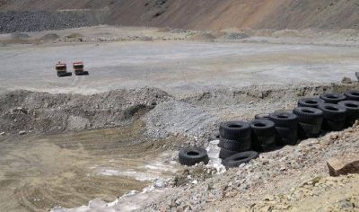 Pelambres comienza hoy a retirar la escombrera