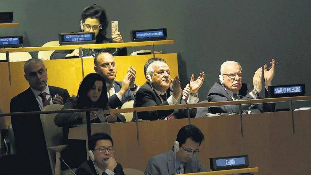Respaldo de la ONU a Palestina