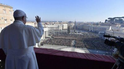 Papa, Mensaje Navide�o: construir un mundo m�s humano para los ni�os de hoy y ma�ana