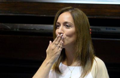 Mar�a Eugenia Vidal busca apoyos para que la Legislatura apruebe ma�ana el pacto fiscal