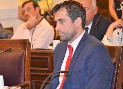 Medina sali� con los tapones de punta contra la reforma previsional