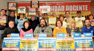 Suteba advierte sobre nuevos 
