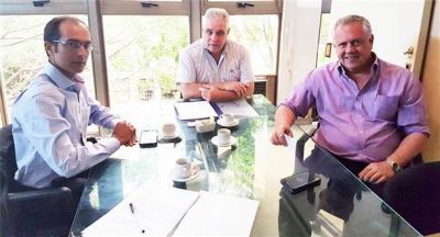 El intendente Pisano se reuni� con el director de Energ�a