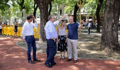 La Ciudad denunci� a agrupaciones para que paguen los arreglos de la Plaza del Congreso