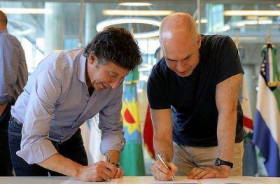 San Isidro y la Ciudad de Buenos Aires firmaron un convenio de colaboraci�n
