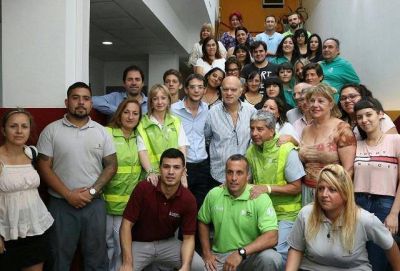 EL EDIFICIO MUNICIPAL DE LANUS ES UN ��REA CARDIOPROTEGIDA�