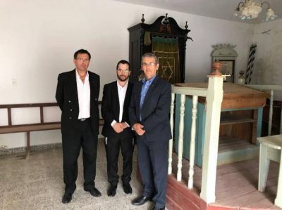 Importante visita de AMIA a las colonias jud�as del pa�s