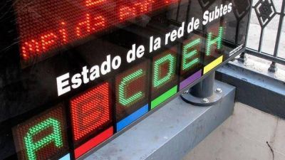 La l�nea B del subte sigue sin servicio por un paro de los metrodelegados