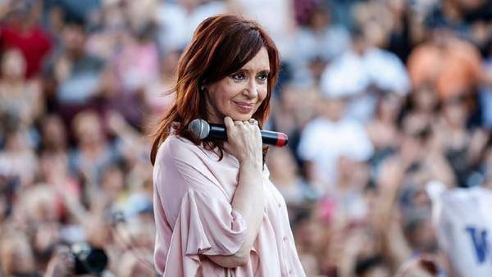 Cristina Kirchner asegur que har 