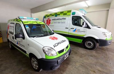 San Fernando sum� una ambulancia cardiol�gica de alta complejidad y equipos modernos para Emergencias 