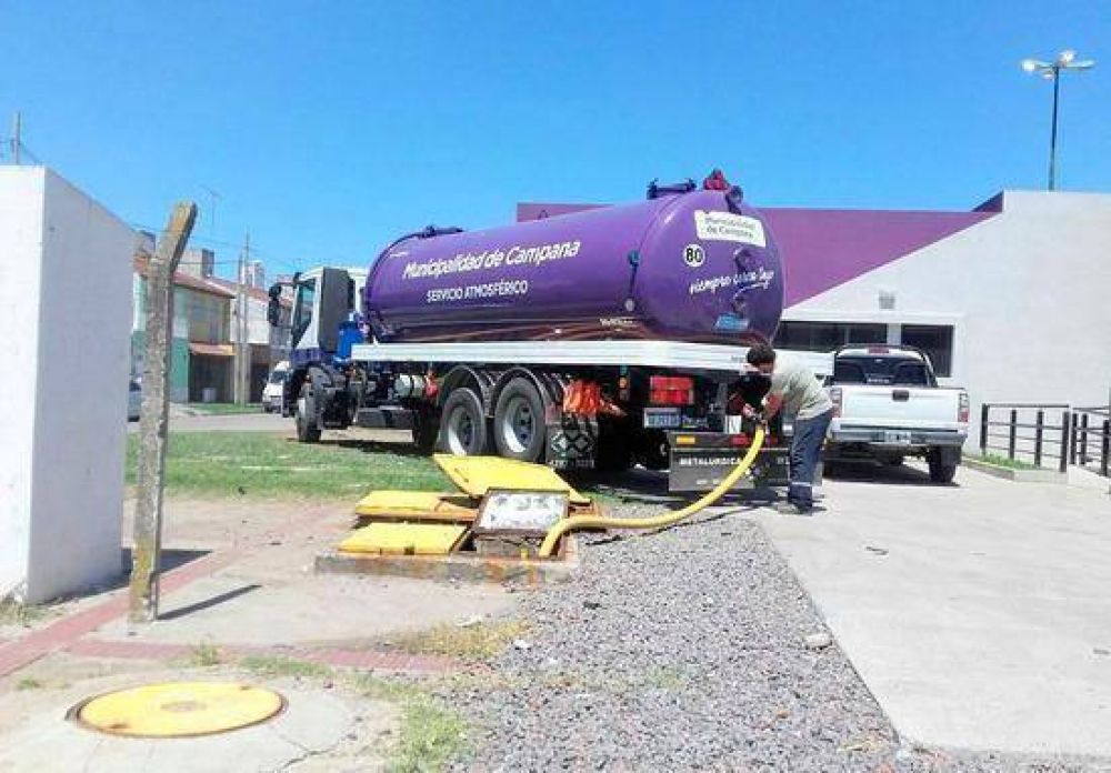 El Municipio cambi� las bombas cloacales del barrio Lubo