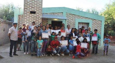 Entregan viviendas sociales en la localidad de Bajo Grande
