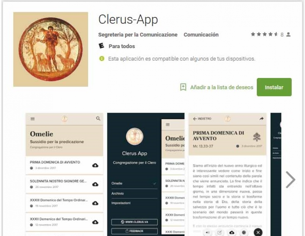 El Vaticano lanza una app para preparar las homilas dominicales