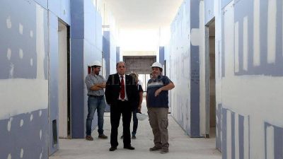 Nuevo Hospital Iturraspe: la etapa final tiene un avance del 30%