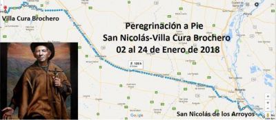 Los fieles de San Nicol�s caminar�n 640 kil�metros al santuario del Cura Brochero