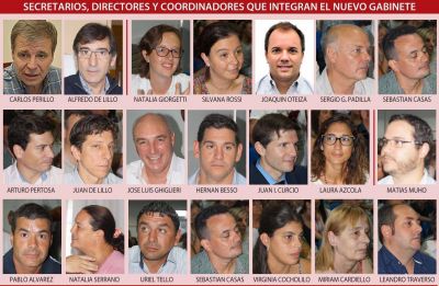Est�n en funciones los nuevos integrantes del gabinete de Britos