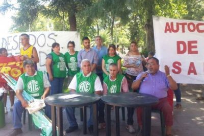 Pobre convocatoria al paro contra 