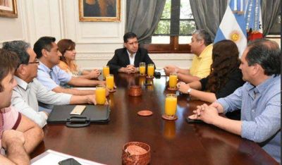 Casas recibi� a la nueva comisi�n del c�rculo de periodistas deportivos