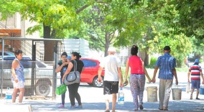 1.250 familias de barrio SEP llevan cinco d�as sin agua
