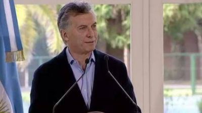 Macri desconoce el uso del agua del r�o Colorado
