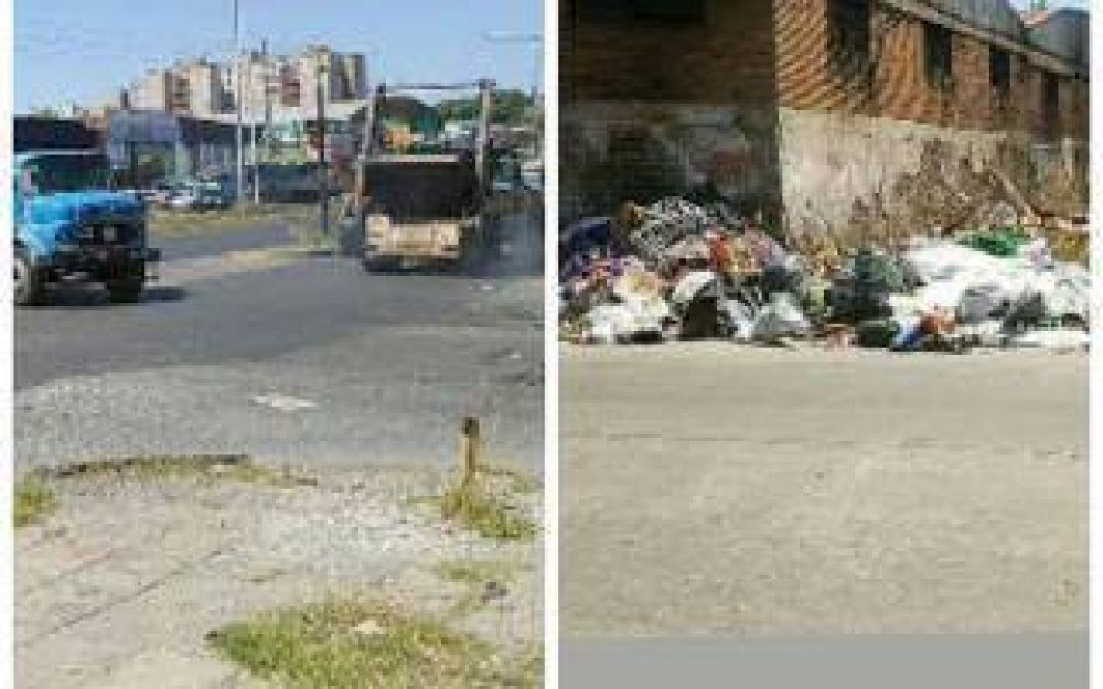 Denuncian que una calle est� liberada para el vuelco de basura en Tres de Febrero