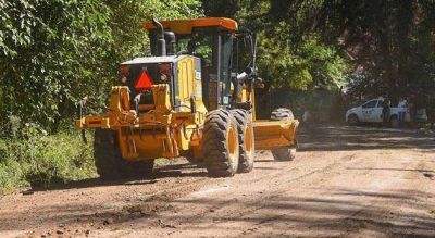 AySA comenz� a reparar calles que hab�an sido da�adas por la obra del acueducto