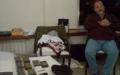 Balcedo pas� su primera noche detenido en Montevideo