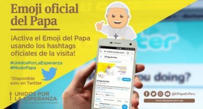 La gira de Francisco a Chile y Per� ya tiene un emoji exclusivo en las redes