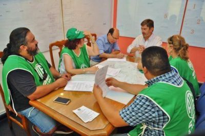 Merlo: el intendente recibi� a dirigentes de ATE tras la protesta