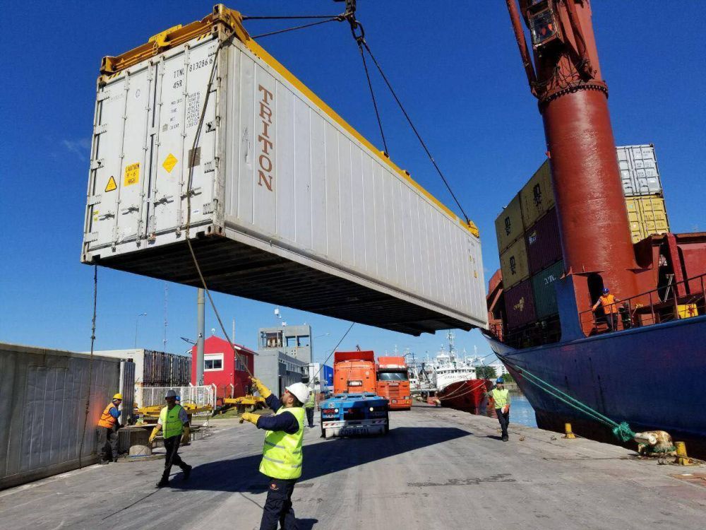 Sigue creciendo el comercio exterior desde el puerto de Mar del Plata