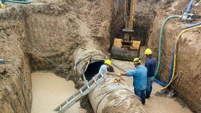 Reci�n hoy el suministro de agua se normalizar�a en todos los barrios