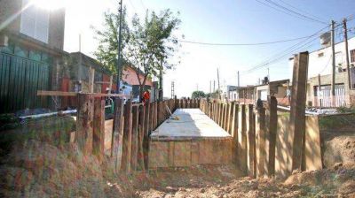 La ciudad sum� m�s de 38 kil�metros de desag�es en seis a�os