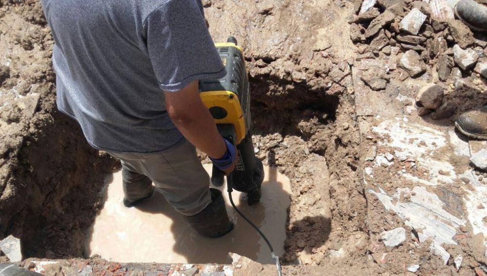 Distintas reparaciones de Obras Sanitarias en funci�n del servicio de agua