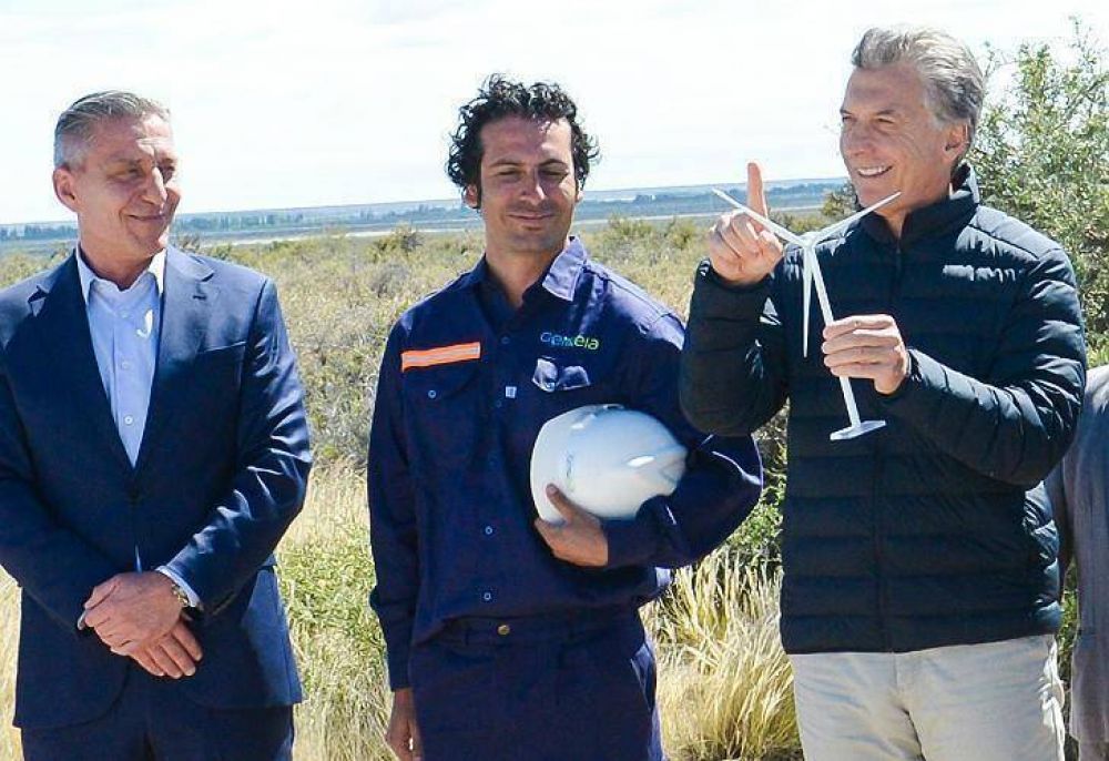 Mauricio Macri defendi� las licitaciones e�licas que gan� su familia