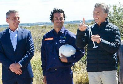 Mauricio Macri defendi� las licitaciones e�licas que gan� su familia