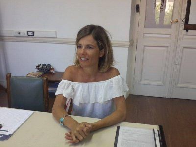 Laura Aprile: �s�lo falta una redeterminaci�n de precios para terminar el puente Roca�