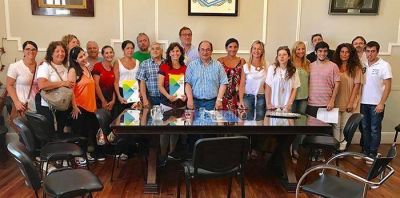 El municipio firm� acuerdos con distintas instituciones