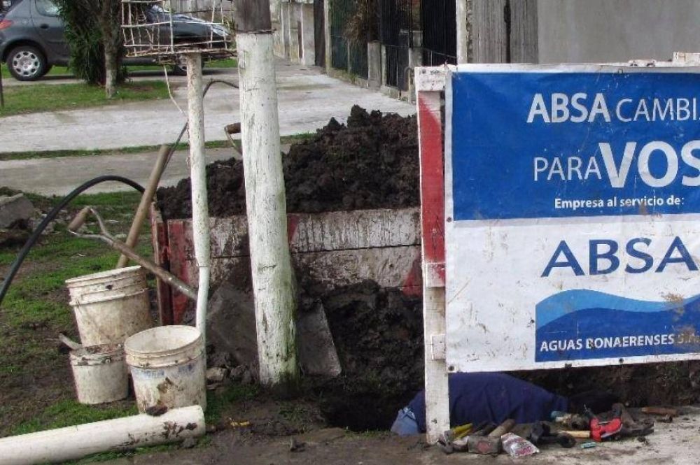 ABSA modificar� la traza una ca�er�a afectada por obras de pluviales