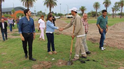 La intendente supervis� el espacio donde se desarrollar� el �Santiago es tu R�o�