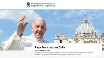 La Canciller�a ofrece informaci�n �til para los peregrinos argentinos a Chile