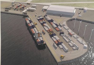 Durante 2018 el puerto local podr�a triplicar el n�mero de contenedores