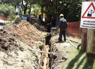 Malvinas Argentinas: las cloacas llegaron al barrio Carumb� de Tortuguitas