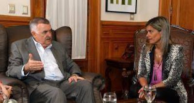Jaldo recibi� a la intendente interina de la Capital