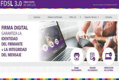 El Gobierno de Macri toma la experiencia de la firma digital en San luis y la implementa a nivel nacional