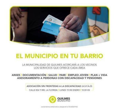 El Municipio en tu Barrio llega a Villa La Florida