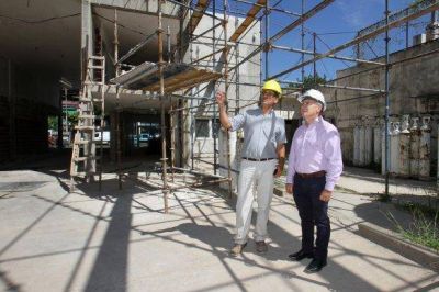 Avanza la construcci�n de una nueva unidad de terapia intensiva y centro de diagn�sticos para el Hospital San Mart�n de Paran� 
